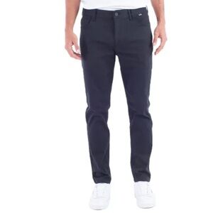 Hurley Men’s Pants Worker Slim Stretch Twill Men’s Black Stretch Jeans NWT 34
